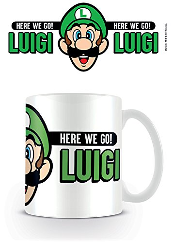 Super Mario - Mug Here We Go Luigi, 320 ML Super Mario - Mug Here We Go Luigi, 320 ML