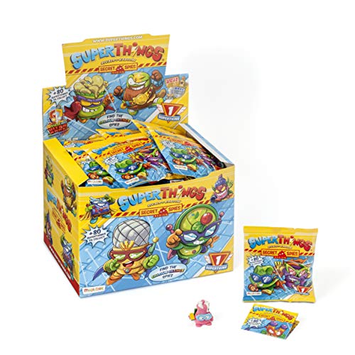 SuperThings Rivals of Kaboom - Secret Spies - Display de 50 Figuras Coleccionables (PST6D850IN01), con 1 Figura en cada Sobre SuperThings Rivals of Kaboom - Secret Spies - Display de 50 Figuras Coleccionables (PST6D850IN01), con 1 Figura en cada Sobre