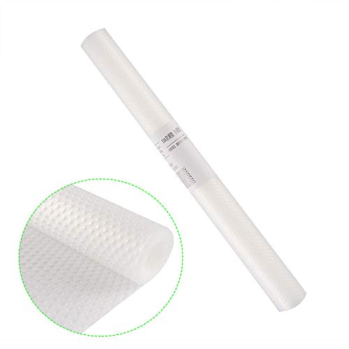 Surplex 4 Rollos EVA Protector Antideslizante Cocina, Forro de cajón Reutilizable Cuttable Impermeable Antibacterianas Mat, Adecuado para Gabinetes, Refrigeradores, Mesas, 45 * 150cm, translúcido Surplex 4 Rollos EVA Protector Antideslizante Cocina, Forro de cajón Reutilizable Cuttable Impermeable Antibacterianas Mat, Adecuado para Gabinetes, Refrigeradores, Mesas, 45 * 150cm, translúcido