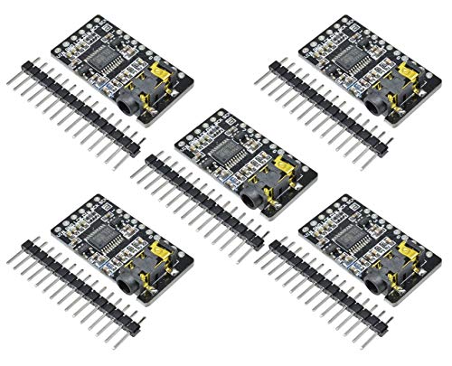 TECNOIOT 5pcs PCM5102 Decoder GY-PCM5102 I2S Interface Format Player Digital Audio PCM5102A TECNOIOT 5pcs PCM5102 Decoder GY-PCM5102 I2S Interface Format Player Digital Audio PCM5102A