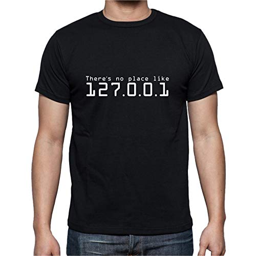 The Fan Tee Camiseta de Hombre Divertidas 127.0.0.1 Sweet Hacker informatica XL The Fan Tee Camiseta de Hombre Divertidas 127.0.0.1 Sweet Hacker informatica XL