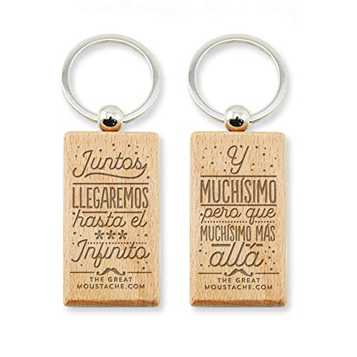 THE GREAT MOUSTACHE Pack DE LLAVEROS - Juntos AL Infinito THE GREAT MOUSTACHE Pack DE LLAVEROS - Juntos AL Infinito