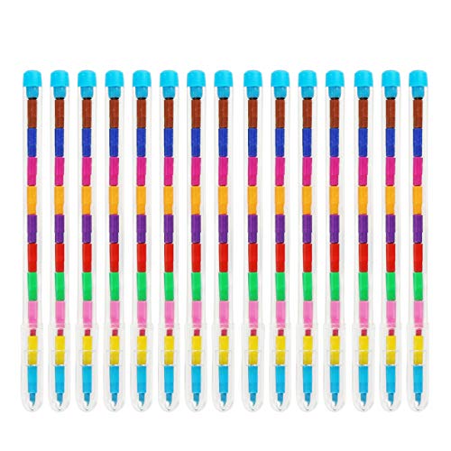 THE TWIDDLERS 36 lápices de Punta Intercambiable - 11 Colores Distintos - Ideales como Detalles de Fiesta, Rellenos para Bolsas de Fiesta, Cajas de sorpresas, Rellenos de Calcetines navideños THE TWIDDLERS 36 lápices de Punta Intercambiable - 11 Colores Distintos - Ideales como Detalles de Fiesta, Rellenos para Bolsas de Fiesta, Cajas de sorpresas, Rellenos de Calcetines navideños