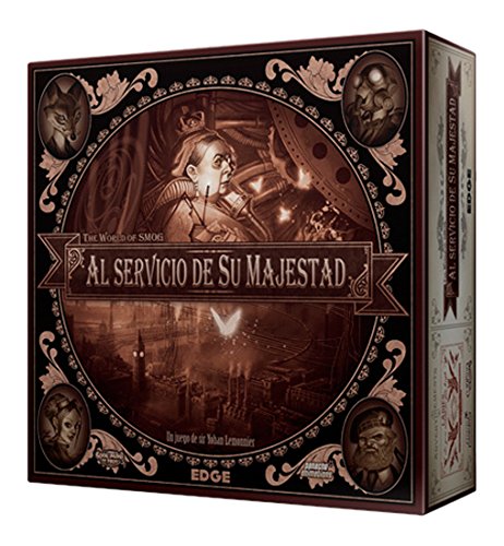 The World of Smog: Al servicio de su majestad - Juego de mesa (Edge Entertainment EDGWS01) , color/modelo surtido