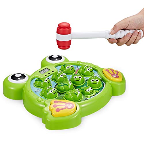 Think Gizmos Golpe a una Rana Interactivo TG702 - Regalo Divertido para los Niños y Niñas Que Tienen 3 4 5 6 7 8 años Think Gizmos Golpe a una Rana Interactivo TG702 - Regalo Divertido para los Niños y Niñas Que Tienen 3 4 5 6 7 8 años