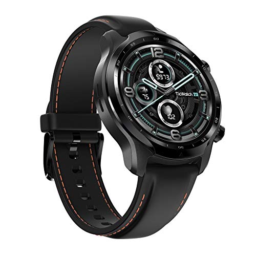 TicWatch Pro 3 reloj inteligente con GPS para hombres y mujeres, Wear OS by Google, pantalla de doble capa 2.0, batería de larga duración