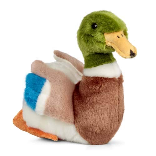 Tobar-Tobar-37255-- Peluche de Pato colvert Animigos World of Nature, 37255, Verde y marrón