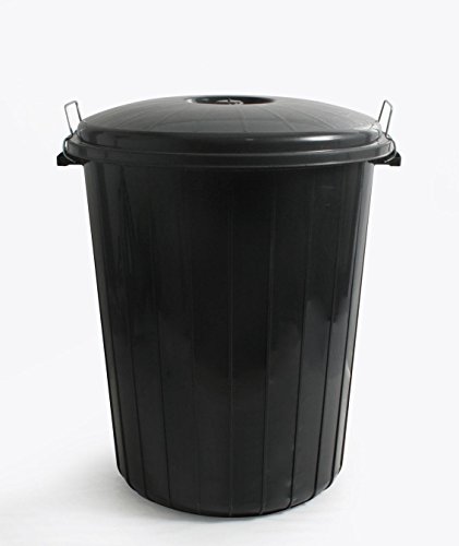 Todofácil Tiendas - Cubo Basura con Tapa 70l Negro Todofácil Tiendas - Cubo Basura con Tapa 70l Negro