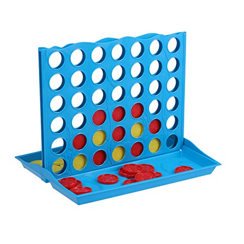 TOYMYTOY Juego Conecta 4 Juego Cuatro en Raya para niños Adultos TOYMYTOY Juego Conecta 4 Juego Cuatro en Raya para niños Adultos