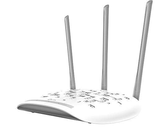 TP-Link TL-WA901N - Punto de acceso inalámbrico/Extensor de red WiFi (N450 Mbps, 3 Antenas, Power over Ethernet, WPS), blanco