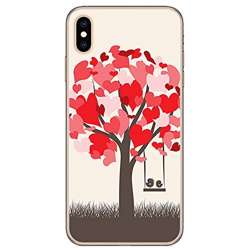 Tumundosmartphone Funda Gel TPU para iPhone XS MAX diseño PAJARITOS Dibujos Tumundosmartphone Funda Gel TPU para iPhone XS MAX diseño PAJARITOS Dibujos
