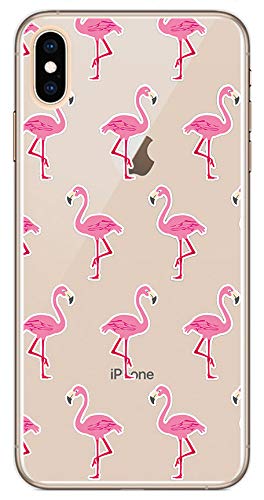Tumundosmartphone Funda Gel Transparente para iPhone XS MAX diseño Flamenco Dibujos Tumundosmartphone Funda Gel Transparente para iPhone XS MAX diseño Flamenco Dibujos