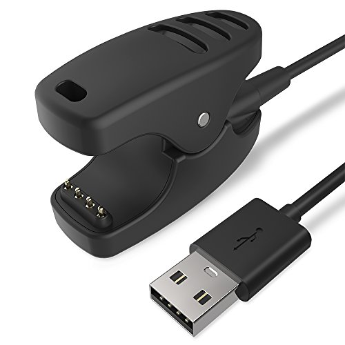 TUSITA Cargador para Suunto 3 Fitness, Suunto 5, Traverse, Kailash, Spartan Trainer, Ambit 1 2 3 - Cable de Carga USB Clip Cradle 100cm - Accesorios para Smartwatch TUSITA Cargador para Suunto 3 Fitness, Suunto 5, Traverse, Kailash, Spartan Trainer, Ambit 1 2 3 - Cable de Carga USB Clip Cradle 100cm - Accesorios para Smartwatch