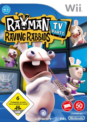 Ubisoft Rayman Raving Rabbids TV-Party, Wii - Juego (Wii)