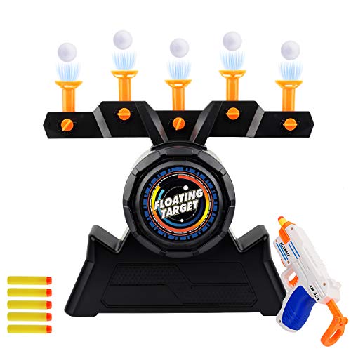 Ulikey Juegos Tiro Blanco Flotante, Juegos de Disparos Hover Shoot Tenis de Mesa Objetivos de Bola Flotante de Tiro eléctricos Disparar, Juego de Tiro Suspensión de la Bola Voladora Ulikey Juegos Tiro Blanco Flotante, Juegos de Disparos Hover Shoot Tenis de Mesa Objetivos de Bola Flotante de Tiro eléctricos Disparar, Juego de Tiro Suspensión de la Bola Voladora
