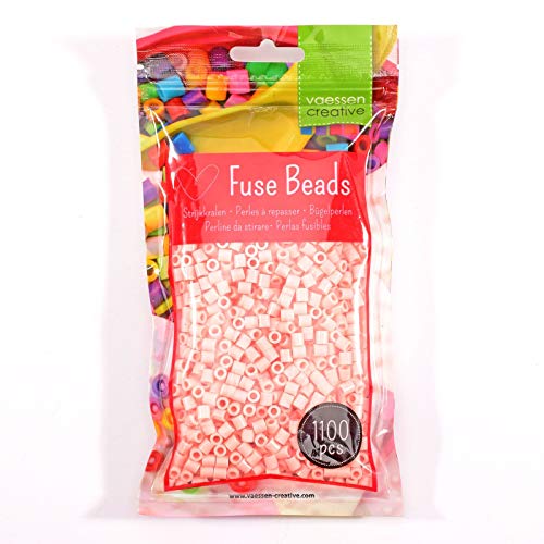 Vaessen Creative Perlas Fusibles, Porcelana, Set de 1100 Piezas DIY para Niños, Creación de Joyas, Decoraciones Hechas en Casa y Otras Ideas de Manualidades, 5mm Vaessen Creative Perlas Fusibles, Porcelana, Set de 1100 Piezas DIY para Niños, Creación de Joyas, Decoraciones Hechas en Casa y Otras Ideas de Manualidades, 5mm