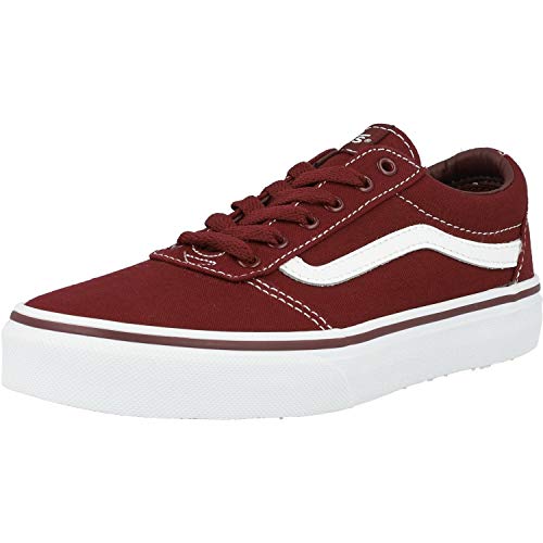 Vans Ward Canvas Sneaker, Zapatillas Unisex Niños, Port Royale/White 8j7, 39 EU