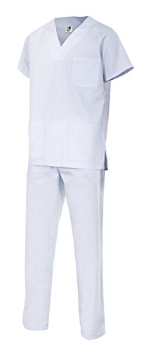 Velilla 800/C7/T2 Conjunto Pijama, Blanco, 2 Velilla 800/C7/T2 Conjunto Pijama, Blanco, 2