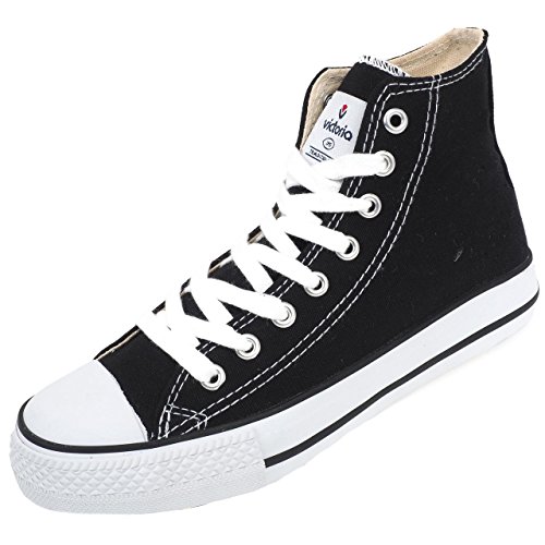 Victoria Botin Basket Autoclave, Zapatillas Altas Unisex Adulto, Noir Negro 10, 39 EU Victoria Botin Basket Autoclave, Zapatillas Altas Unisex Adulto, Noir Negro 10, 39 EU