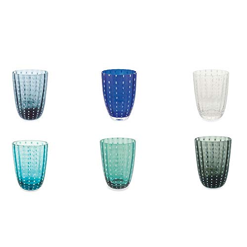 Villa D'Este Home Tivoli 2195173 - Juego de vasos de agua, cristal