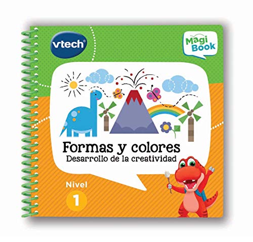 VTech – Formas y Colores Libro para Magibook, Multicolor (3480-480522)