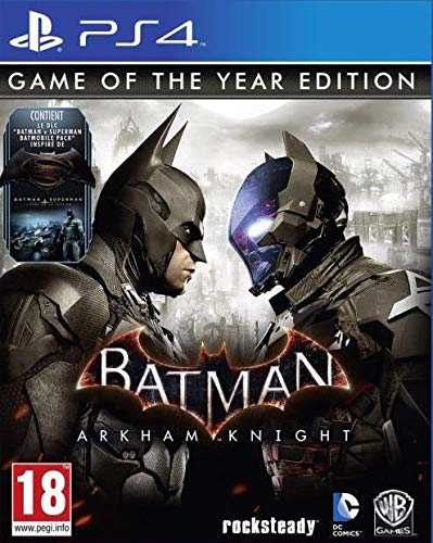Warner Bros Batman: Arkham Knight, PS4 Game of the Year PlayStation 4 Inglés vídeo - Juego (PS4, PlayStation 4, Acción / Aventura, M (Maduro), Soporte físico) Warner Bros Batman: Arkham Knight, PS4 Game of the Year PlayStation 4 Inglés vídeo - Juego (PS4, PlayStation 4, Acción / Aventura, M (Maduro), Soporte físico)