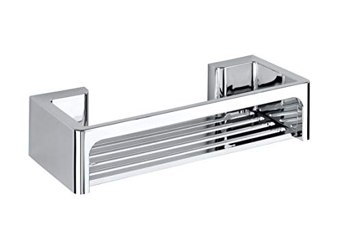 Wenko Cesto Power-Loc Bralia, Cromo, Cromado, 30 x 12 x 7 cm, 2 Wenko Cesto Power-Loc Bralia, Cromo, Cromado, 30 x 12 x 7 cm, 2