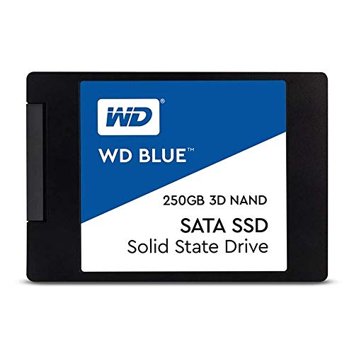 Western Digital WDS250G2B0A WD Blue 250GB 3D NAND Internal SSD 2.5" SATA