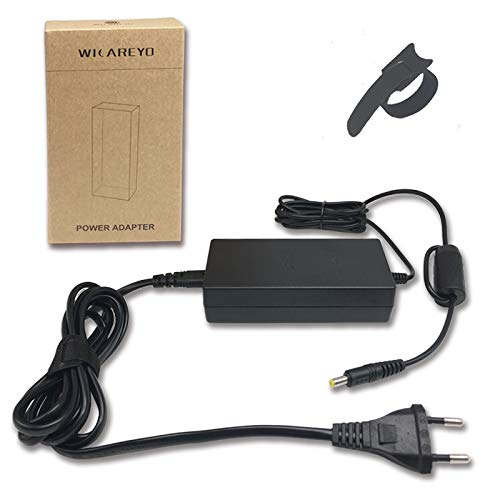 WiCareYo Cargador de Fuente de Alimentación para PS2, Adaptador de Fuente de Alimentación con Enrollador de Cable Cable de Alimentación de 2m/6,5 pies CA de la UE para Playstation 2 Slim WiCareYo Cargador de Fuente de Alimentación para PS2, Adaptador de Fuente de Alimentación con Enrollador de Cable Cable de Alimentación de 2m/6,5 pies CA de la UE para Playstation 2 Slim