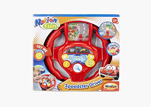 WinFun - Volante Conducción Activity con luces y sonidos (Tachan 7301080) WinFun - Volante Conducción Activity con luces y sonidos (Tachan 7301080)