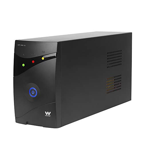Woxter UPS 800 VA - Sistema de alimentación ininterrumpida SAI (800VA/480 watts, Autonomía aprox 8-15 minutos)