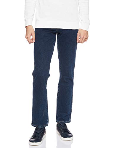 Wrangler Texas Blue Black, Vaqueros para Hombre, Azul, W34/L30 (ES 44) Wrangler Texas Blue Black, Vaqueros para Hombre, Azul, W34/L30 (ES 44)
