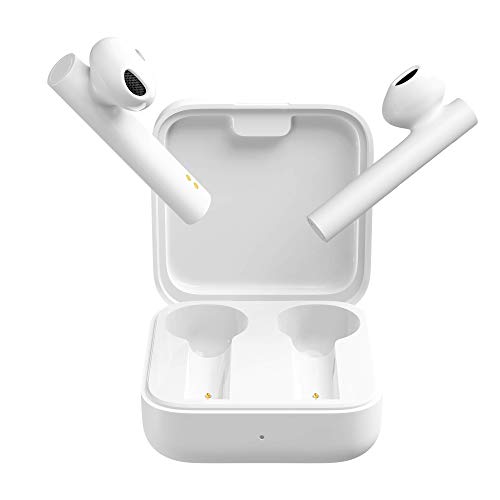 Xiaomi Mi True Wireless Earphones 2 Basic Los nuevos Auriculares Tienen una autonomía de batería más Larga, Sonido, fácil de Combinar, Color Blanco (versión Global) Xiaomi Mi True Wireless Earphones 2 Basic Los nuevos Auriculares Tienen una autonomía de batería más Larga, Sonido, fácil de Combinar, Color Blanco (versión Global)