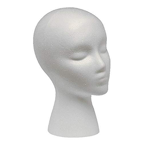 Xiton 1 PC Cabeza Poliestireno Cabeza De Espuma De Poliestireno Espuma Maniquí Cabeza De Peinado Cabeza Maniqui Soporte De Cabeza De Peluca Con Maniqui Mujer Por Pelucas Lentes Sombrero Monitor Xiton 1 PC Cabeza Poliestireno Cabeza De Espuma De Poliestireno Espuma Maniquí Cabeza De Peinado Cabeza Maniqui Soporte De Cabeza De Peluca Con Maniqui Mujer Por Pelucas Lentes Sombrero Monitor