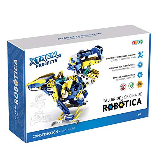 Xtrem Bots-XT380893 Taller de Robotica, Color Blanco, 11 Formas (XT380893)