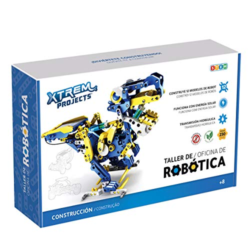 Xtrem Bots-XT380893 Taller de Robotica, Color Blanco, 11 Formas (XT380893) Xtrem Bots-XT380893 Taller de Robotica, Color Blanco, 11 Formas (XT380893)
