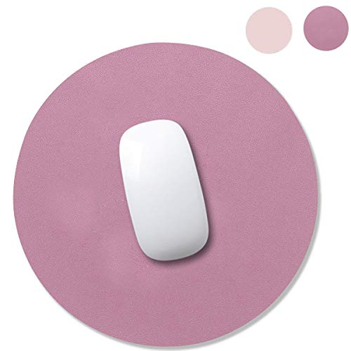 YingStar Alfombrilla de Ratón de Cuero PU Redonda Alfombrilla para Ratón Impermeable PU Leather Doble Cara Mouse Mat Antideslizante Diámetro 250 mm Mouse Pad Piel para Oficina PC Ordenador Juego YingStar Alfombrilla de Ratón de Cuero PU Redonda Alfombrilla para Ratón Impermeable PU Leather Doble Cara Mouse Mat Antideslizante Diámetro 250 mm Mouse Pad Piel para Oficina PC Ordenador Juego