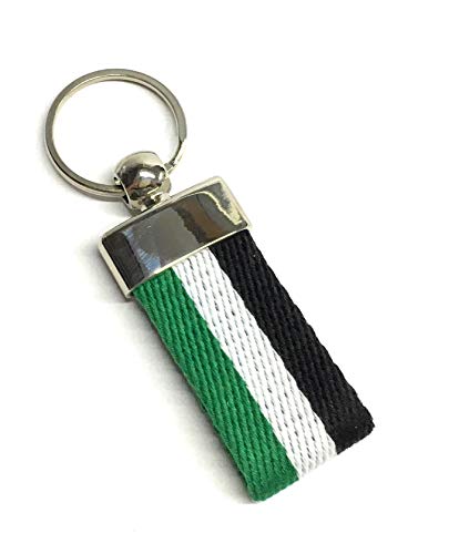 Yojan Piel - Llavero Bandera Extremeña | para Mantener Las Llaves Juntas | Llavero Colgante de Metal y Cuero Yojan Piel - Llavero Bandera Extremeña | para Mantener Las Llaves Juntas | Llavero Colgante de Metal y Cuero