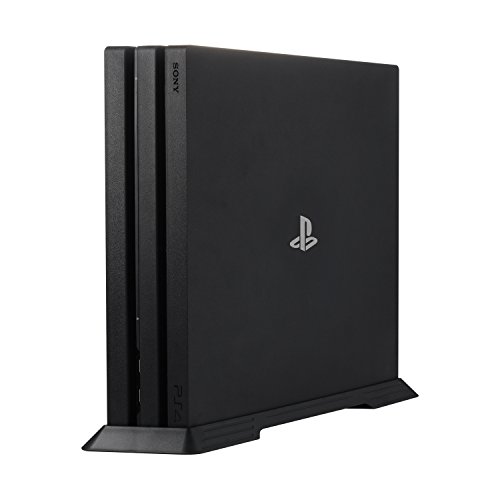 Younik soporte vertical VG-04 PS4 Pro para Playstation 4 Pro con una función de refrigeración respiraderos y antideslizantes pies Younik soporte vertical VG-04 PS4 Pro para Playstation 4 Pro con una función de refrigeración respiraderos y antideslizantes pies