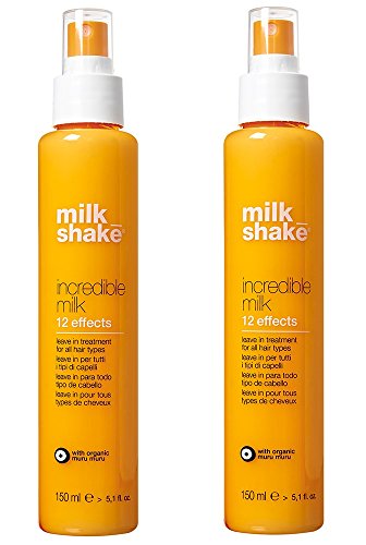Z. One Milk Shake Incredible Milk 12 Effects Duo Pack 2 x 150 ml Tratamiento spray profesional anti Crespo anti dobles puntas 12 efectos 300 ml. Promoción envío gratuita