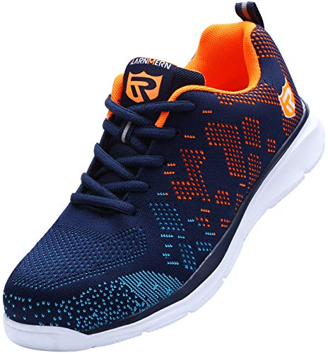 Zapatos de Seguridad para Unisex, S3 SRC Anti-Piercing Zapatillas de Trabajo con Puntera de Acero Zapatos de Industria y Construcción (Orange 38.5 EU) Zapatos de Seguridad para Unisex, S3 SRC Anti-Piercing Zapatillas de Trabajo con Puntera de Acero Zapatos de Industria y Construcción (Orange 38.5 EU)