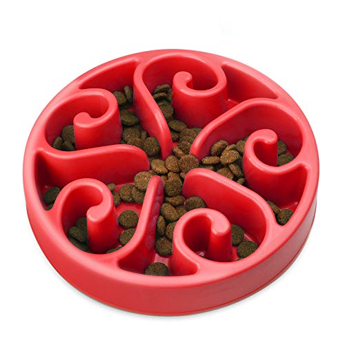 Zellar Comedero para Que Perros coman despacio - Alimentación Lenta + Interactivo + Freno a la hinchazón + Cuencos para Perros, se adaptan a Perros y Gatos pequeños, medianos Zellar Comedero para Que Perros coman despacio - Alimentación Lenta + Interactivo + Freno a la hinchazón + Cuencos para Perros, se adaptan a Perros y Gatos pequeños, medianos