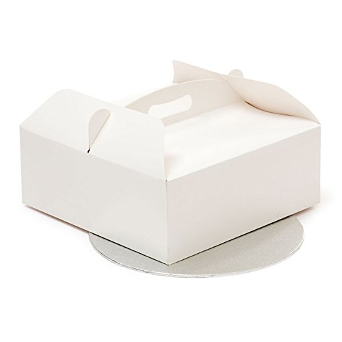 0340106 DECORA CAJA PARA TARTAS CON ASA 26X26X10H CM CAKE DRUMS Ø CM 25 X H3 MM 0340106 DECORA CAJA PARA TARTAS CON ASA 26X26X10H CM CAKE DRUMS Ø CM 25 X H3 MM