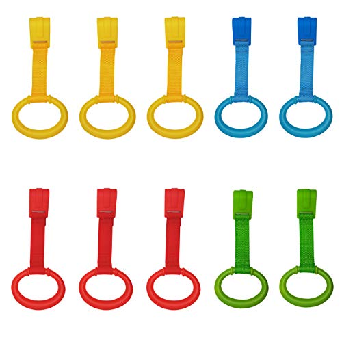 10 Piezas Anillas para Cunas y Parques, Anillos de Corralito de Bebé, Cuna y Cuna Ayudan al Bebé a Aprender a Ponerse de Pie (Tamaño Grande) 10 Piezas Anillas para Cunas y Parques, Anillos de Corralito de Bebé, Cuna y Cuna Ayudan al Bebé a Aprender a Ponerse de Pie (Tamaño Grande)