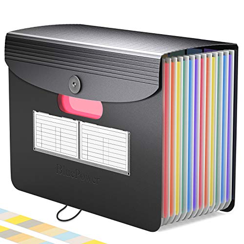 13 Bolsillos Carpeta Clasificadora de Acordeon,BluePower A4 Carpetas Plastico Archivador con Tapa Separadores Acordeón,Colores Organizador Documentos Archivadores Papeles Documentos Clasificador 13 Bolsillos Carpeta Clasificadora de Acordeon,BluePower A4 Carpetas Plastico Archivador con Tapa Separadores Acordeón,Colores Organizador Documentos Archivadores Papeles Documentos Clasificador