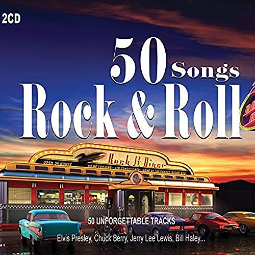 2 CD 50 Canzoni Rock and Roll. 50 Hits Originali di Chuck Berry, Elvis Presley, Jarry Lee Lewis, Fats Domino 2 CD 50 Canzoni Rock and Roll. 50 Hits Originali di Chuck Berry, Elvis Presley, Jarry Lee Lewis, Fats Domino
