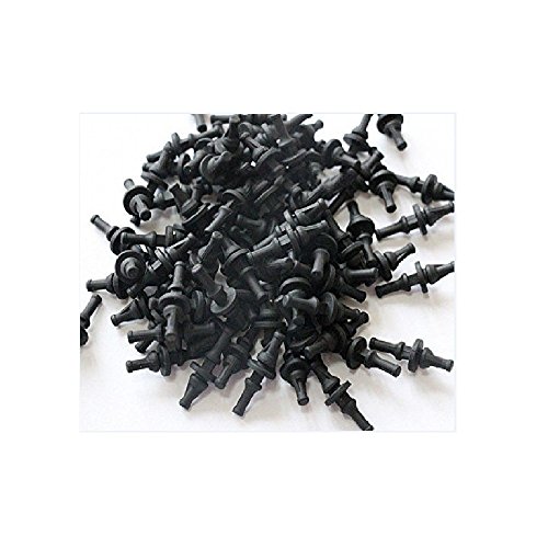 20 piezas PC ventiladores de goma anti vibración flexible soporte tornillo Pin Rivet 20 piezas PC ventiladores de goma anti vibración flexible soporte tornillo Pin Rivet