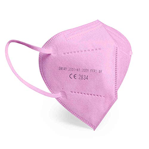 20 ud. Mascarilla FFP2 Rosa + FUNDA + GEL HIDRO + AJUSTADOR -CE2834 -EN149:2001+A1:2009 20 ud. Mascarilla FFP2 Rosa + FUNDA + GEL HIDRO + AJUSTADOR -CE2834 -EN149:2001+A1:2009