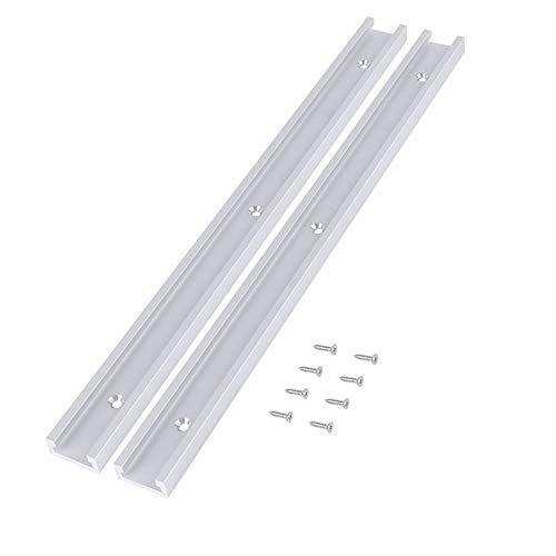 2pcs Ranura del sistema de la plantilla de inglete forma de T para guía Herramienta de sujeción recta Mango de bloqueo Calibrador pesado con 8 piezas Herramientas autorroscantes para sierras 2pcs Ranura del sistema de la plantilla de inglete forma de T para guía Herramienta de sujeción recta Mango de bloqueo Calibrador pesado con 8 piezas Herramientas autorroscantes para sierras
