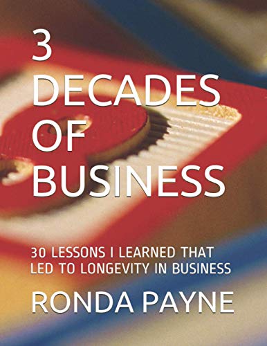 3 DECADES OF BUSINESS: 30 LESSONS I LEARNED THAT LED TO LONGEVITY IN BUSINESS
